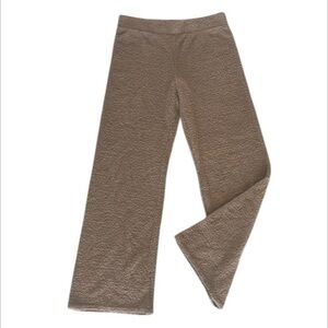 Steve Madden size medium fuzzy teddy bear lounge pants wide leg